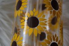 Load image into Gallery viewer, Summer Sunflowers Iced Coffee Cup 16oz or 20oz