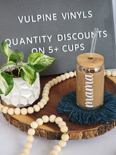 Load image into Gallery viewer, Mama Iced Coffee Glass Can 16 or 20oz