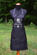 Load image into Gallery viewer, I Turn Grills On Funny Apron