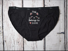 Load image into Gallery viewer, This Kitty Belongs To: - Personalized Women's Underwear