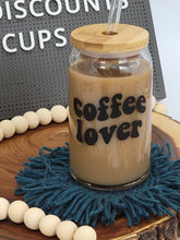 Load image into Gallery viewer, Coffee Lover Iced Coffee Cup 16 or 20oz
