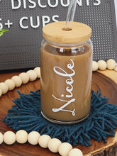 Load image into Gallery viewer, Personalized Iced Coffee Cup 16 or 20oz
