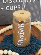 Load image into Gallery viewer, Personalized Iced Coffee Cup 16 or 20oz
